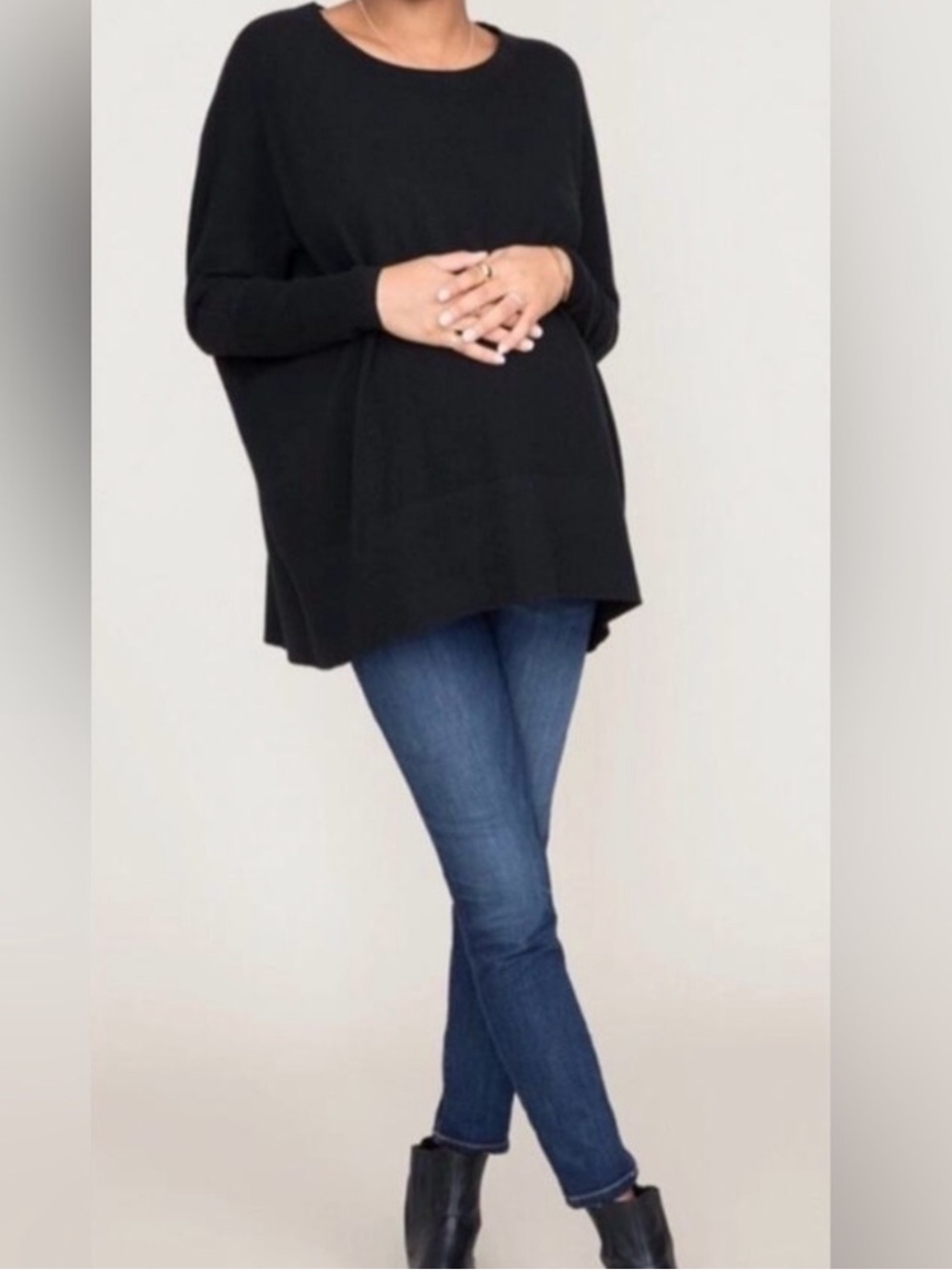 Current Elliott Hatch Maternity Jean Stiletto Townie